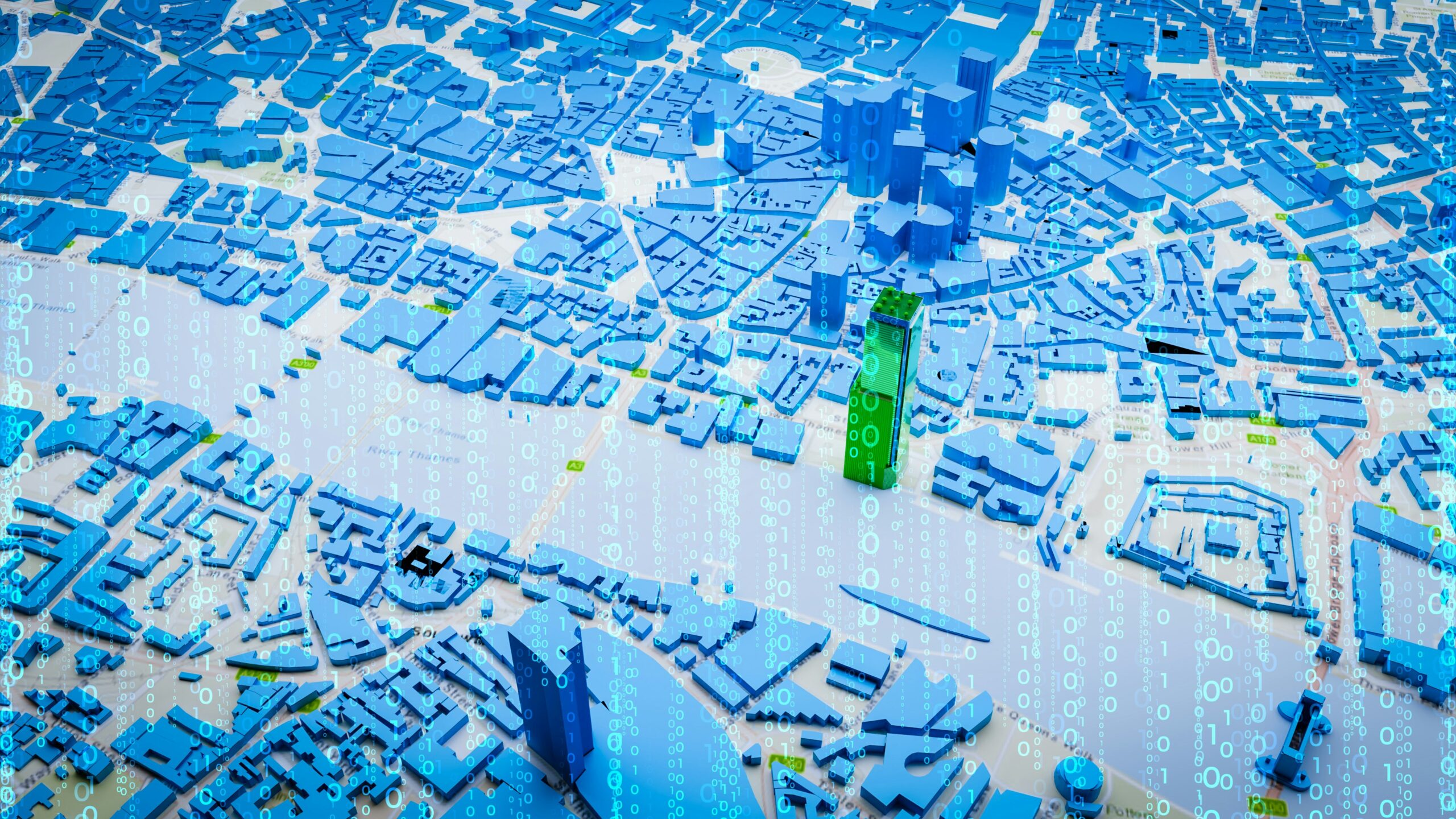 Creating and interpreting visual models like this 3D cityscape is a future-ready tech skill.